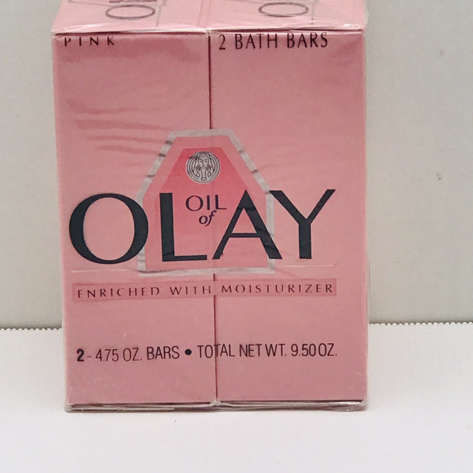 2 Pack Oil of Olay Pink Soap Bars Vintage 1990 – 4.75 OZ Sealed NOS Props