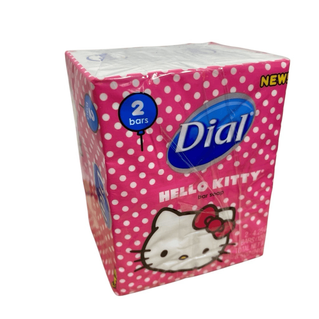 Rare Dial Sanrio Hello Kitty Bar Soap (2 Bars) New Sealed Collectable 2012 NWT