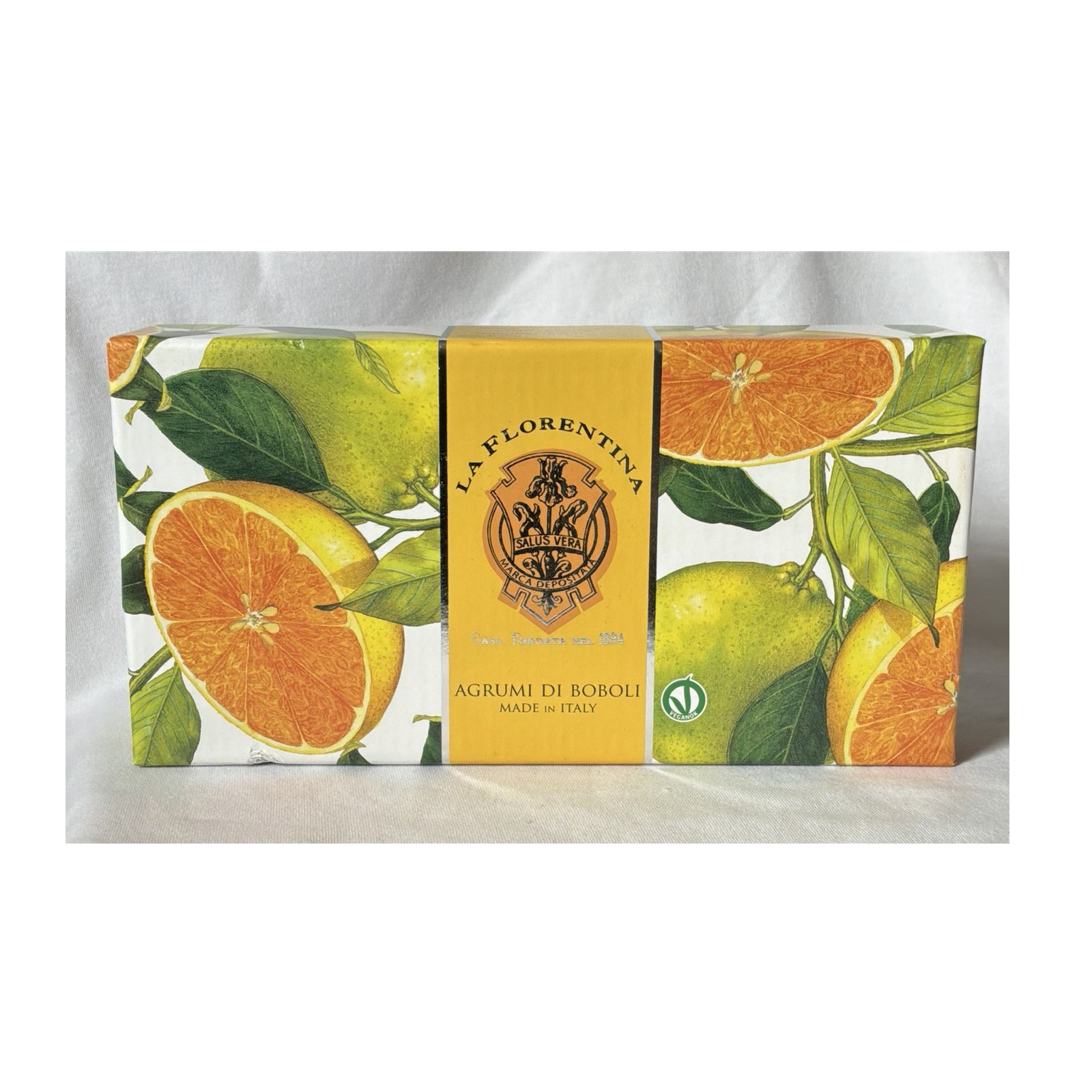 La Florentina Agrumi di Boboli Citrus Scented Rectangular Soap Multipack 15.9oz