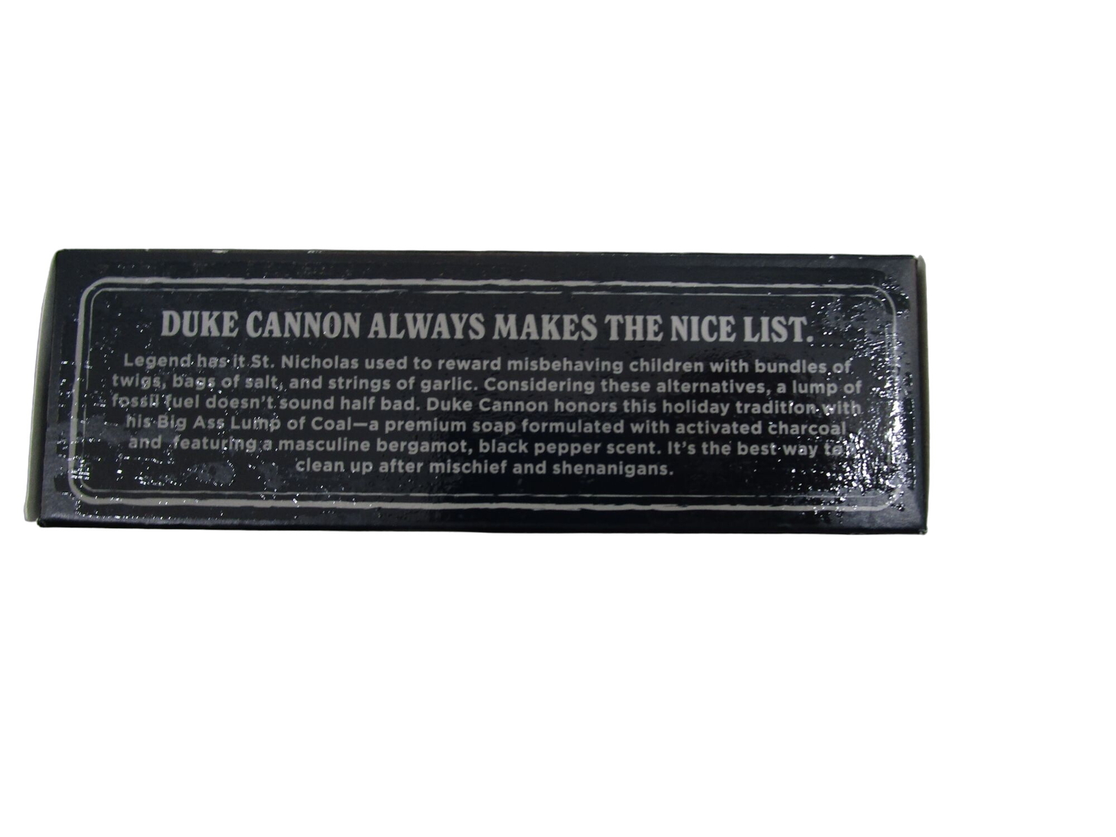 Duke Cannon Supply Co Big Ass Lump of Coal Activated Charcoal Soap New 10oz Bar