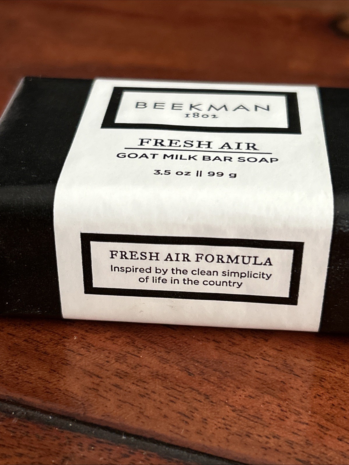 2 Beekman 1802 3.5oz Soap Bars: Honeyed Grapefruit & Fresh Air