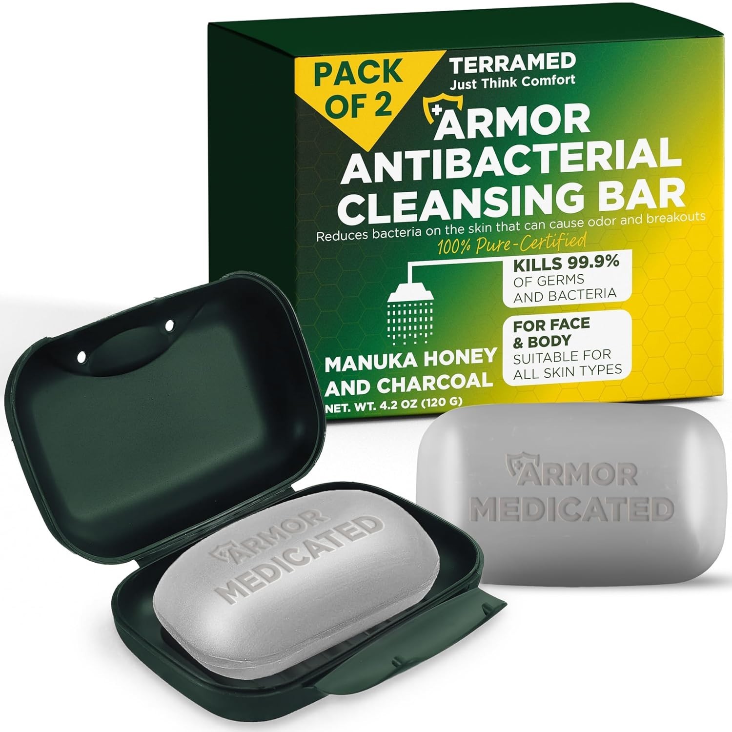 Antibacterial Soap Antibacterial Hand Soap for All Skin Types | Pack of 2