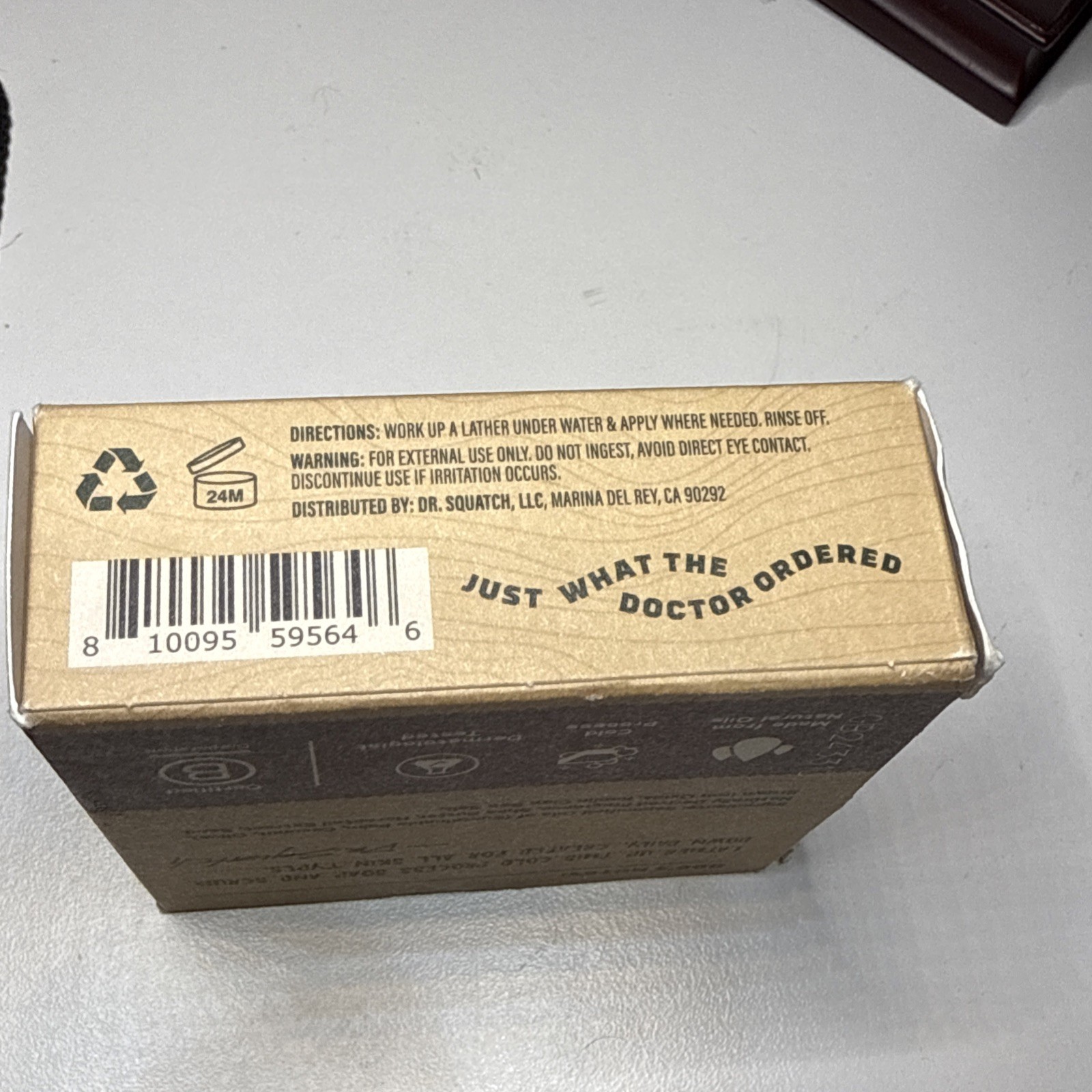 Dr. Squatch Maverick Musk Men’s Natural Soap Heavy Grit 5oz New