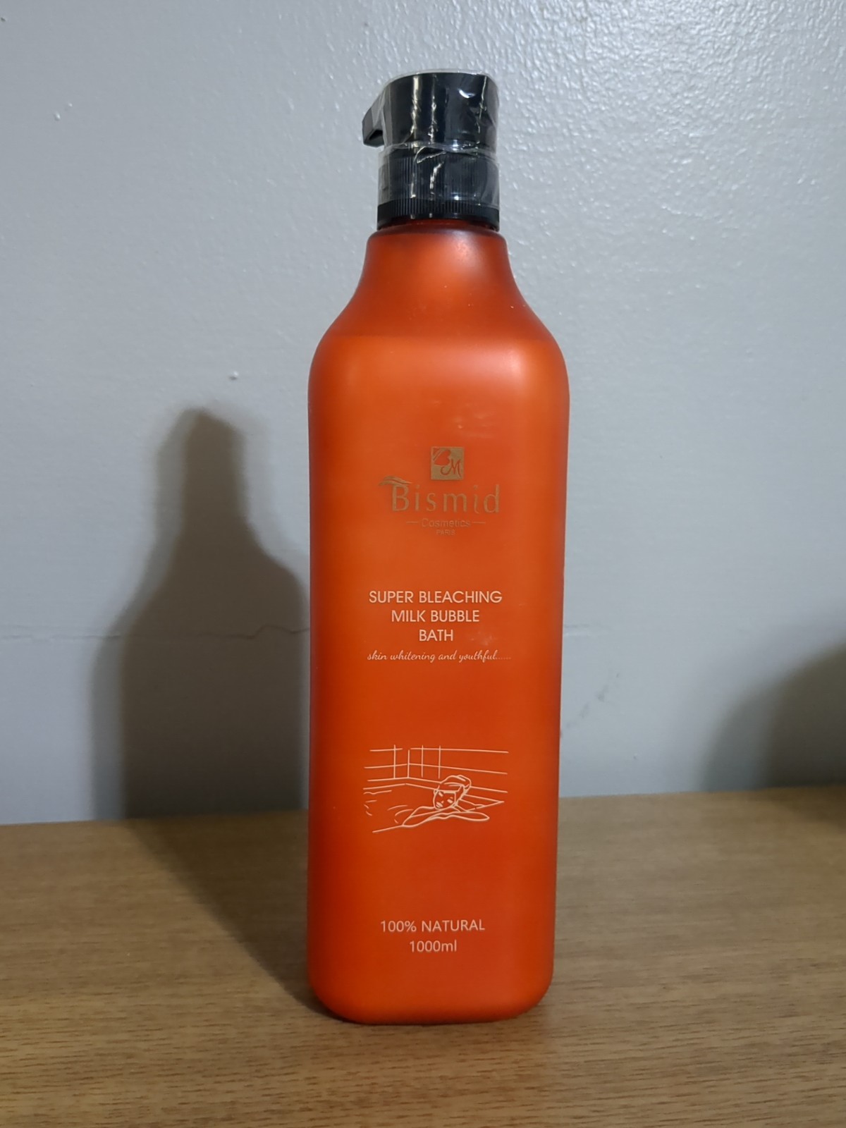 AUTHENTIC Bismid Cosmetics super milk Bubble bath. 1000ml x 1