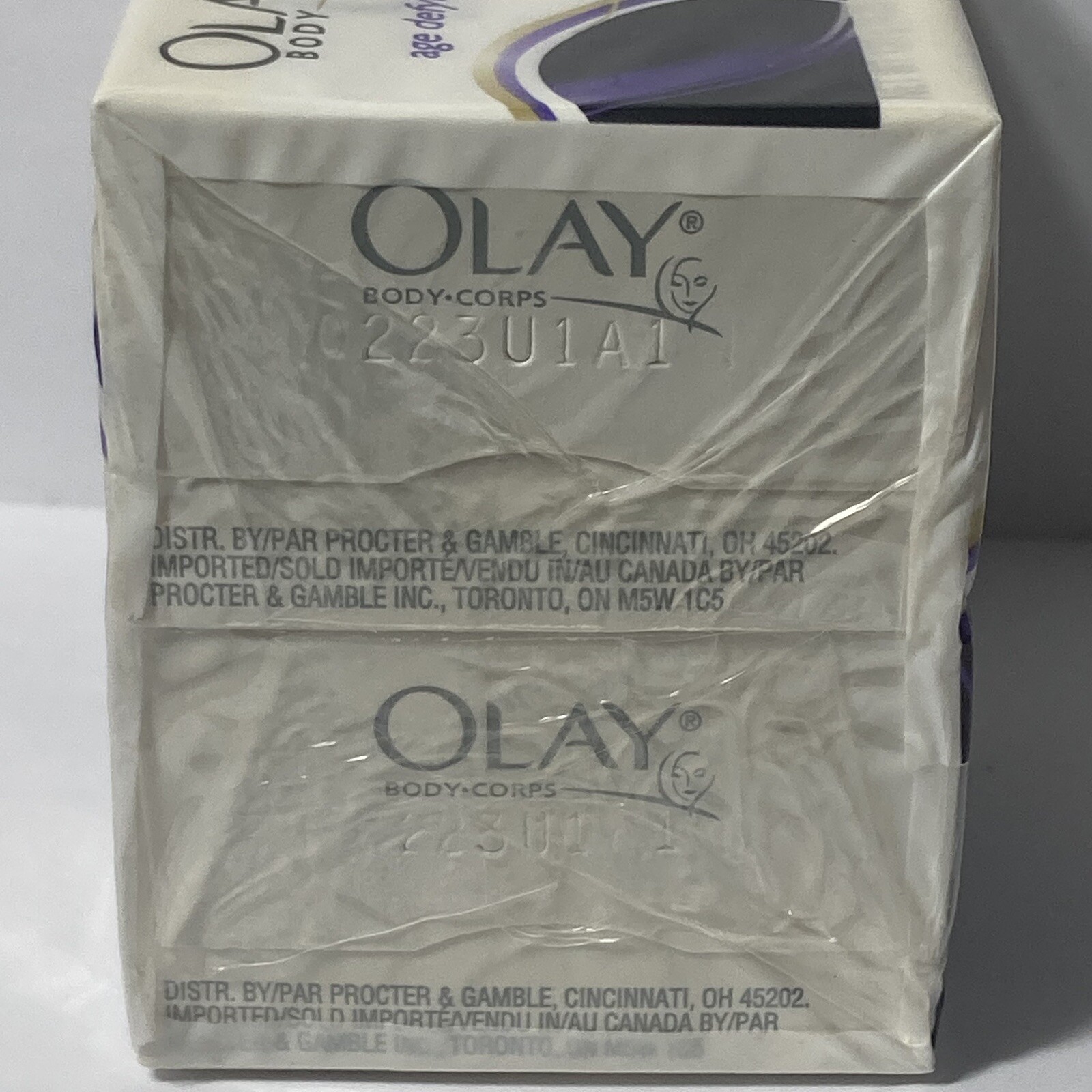Olay Body Age Defying Defy White Bar Soap DISCONTINUED Old Formula 2 Pack