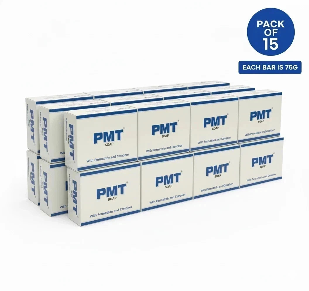 15 Pcs X PMT soap Permethrine Soap For All Skin Types