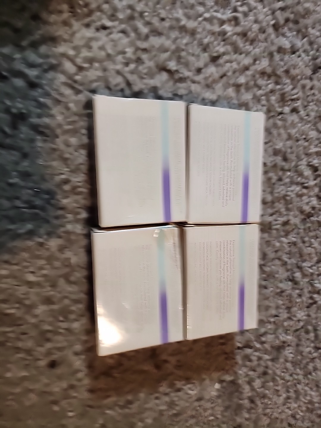 4 Avon Tranquil Moments Aromatherapy Soap New NOS 1986