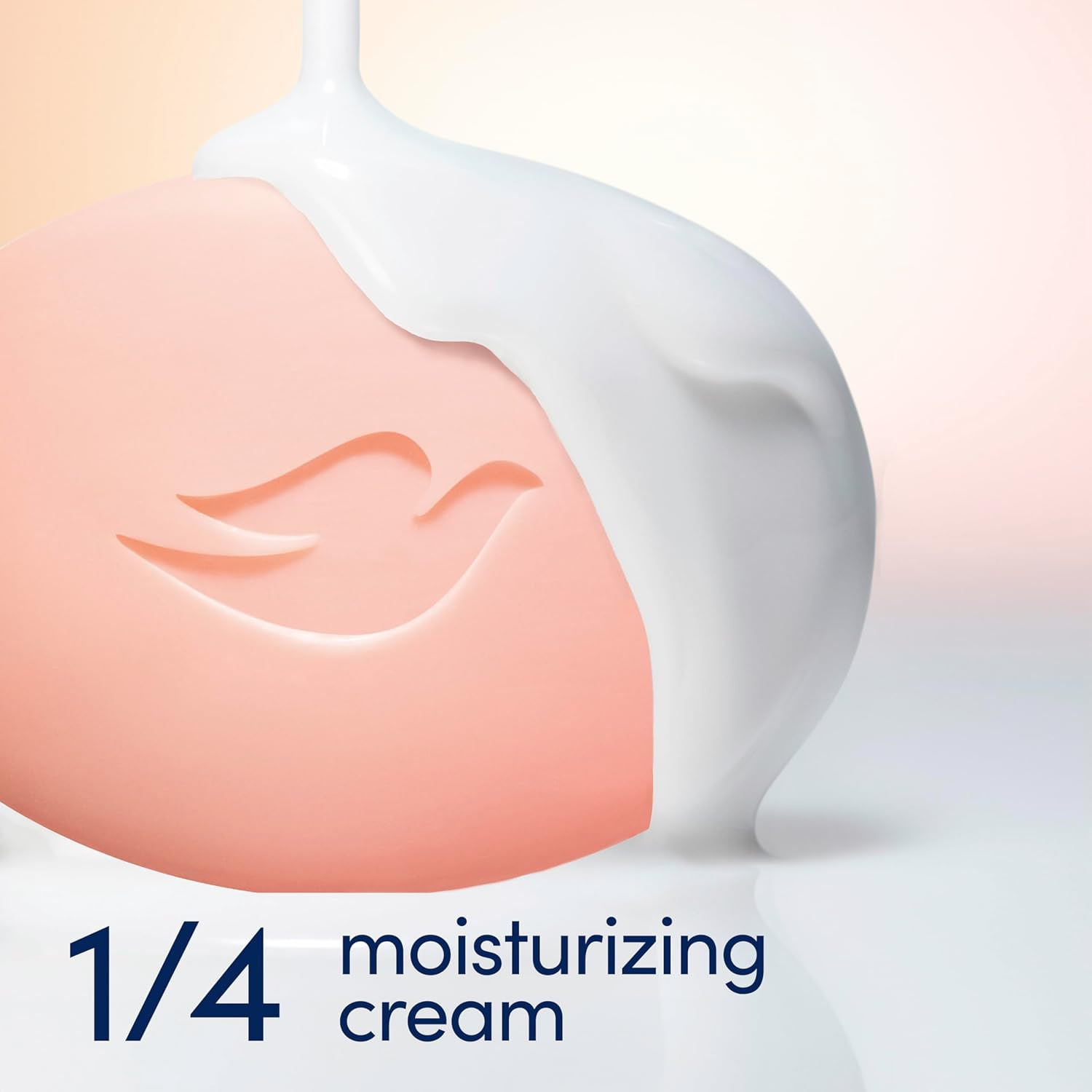 Dove Rebalancing Beauty Bar Soap 6 Count, White Peach & Rice Milk, 3.75 Oz I Pla