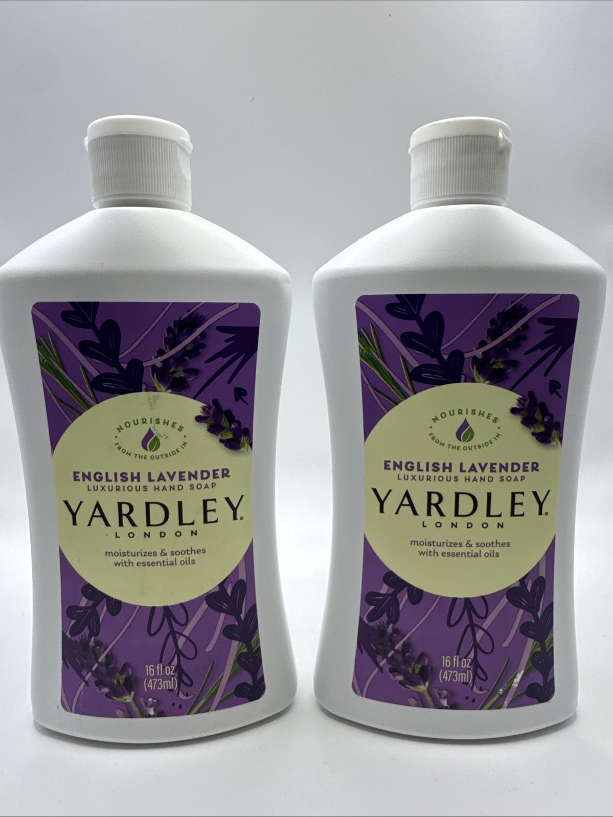 2x Luxurious Hand Soap, English Lavender, 16 fl oz (473 ml)