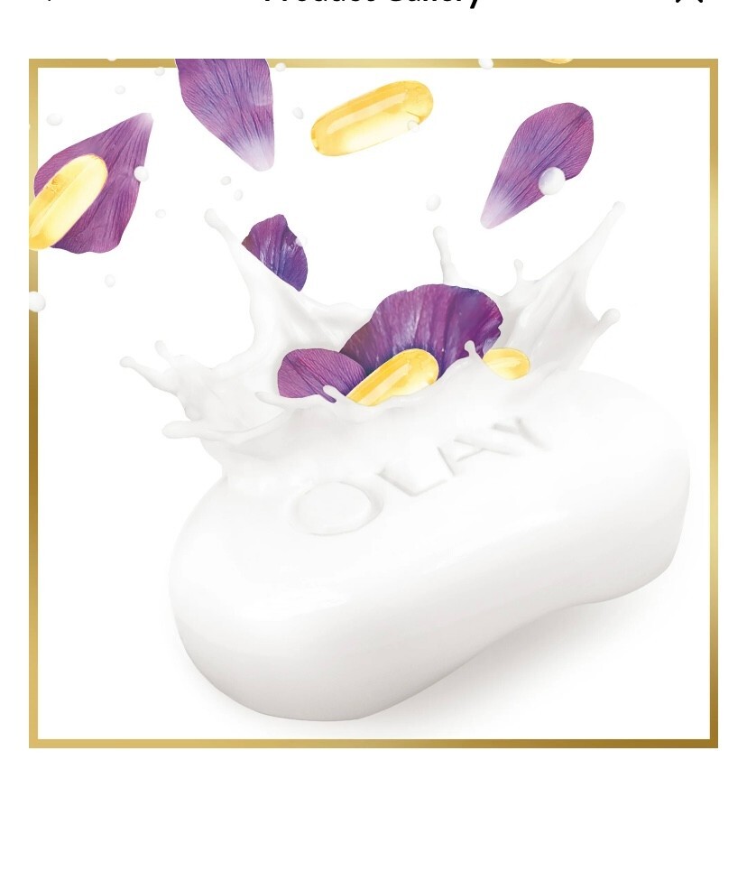 Olay Age Defying w/ Vitamin E Beauty Bar Soap, 8 Bars, 10x Moisturizers 3.75 oz