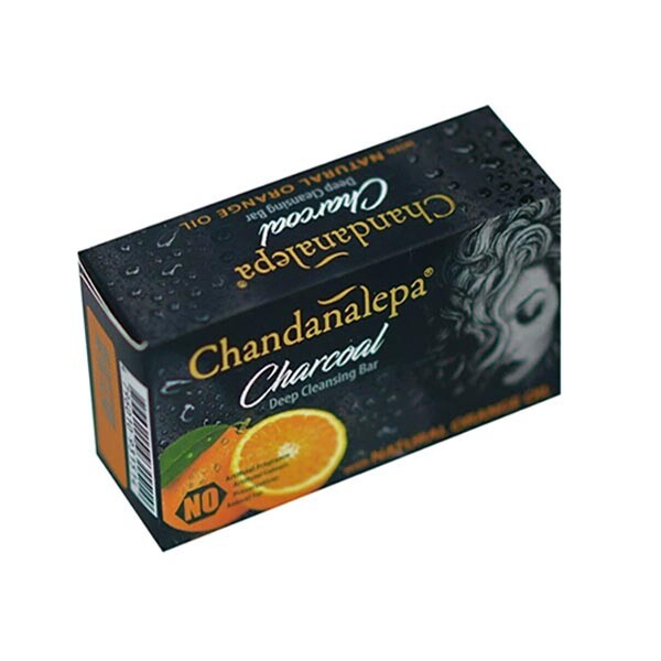 CHANDANALEPA Charcoal Herbal Ayurveda CeylonNatural Beauty Soap Ceylon Skin Free