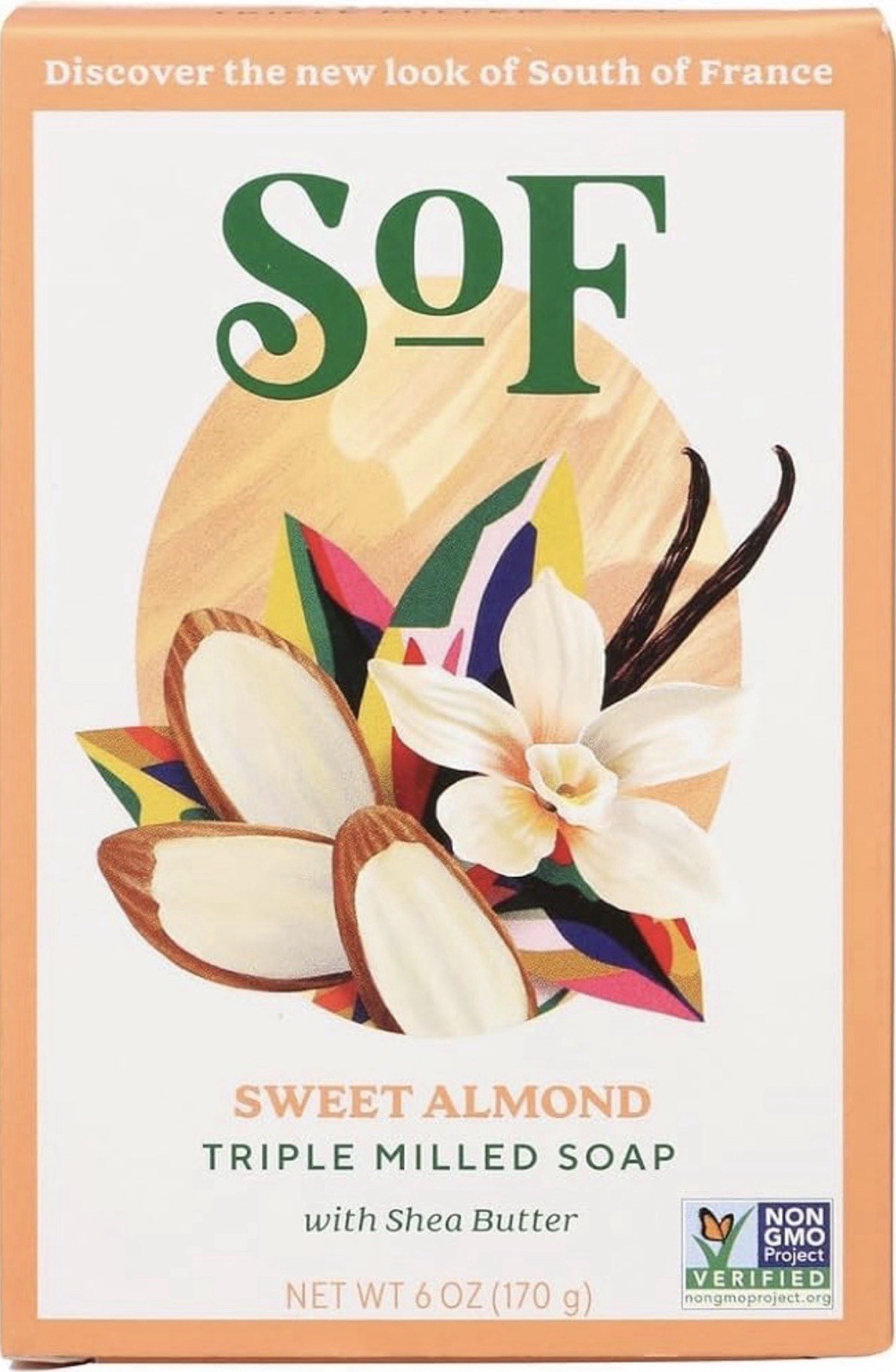 South of France Triple Milled Soap Shea Butter 6 oz Assorted Scents – 8 Pack