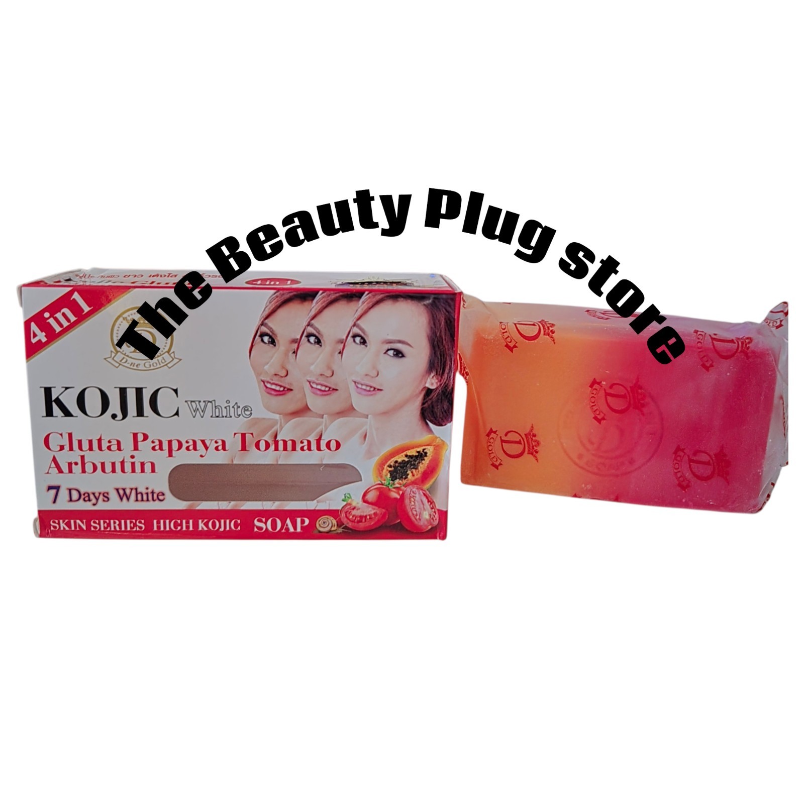 Kogic Glut Colagen Super AHA Soap 7/ Days Result ORIGINAL 1pcs ✅️✅️🍀