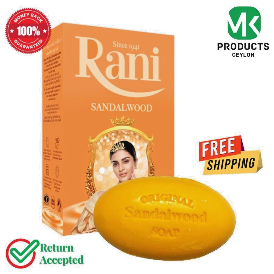 Rani Ayurveda Herbal Sandalwood Soap|Free Shipping