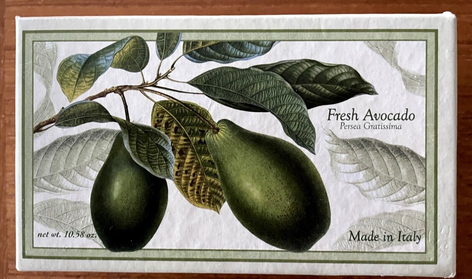 Saponificio Artigianale Fiorentino Avocado Bar Soap 10.58 ounces Made in Italy