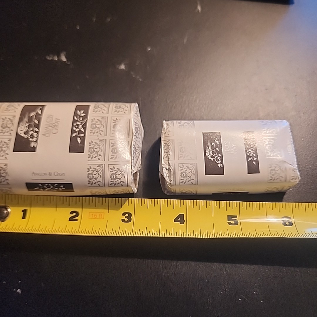 AVALON & GRAY Travel Sized Bars Set Of 3 Soaps