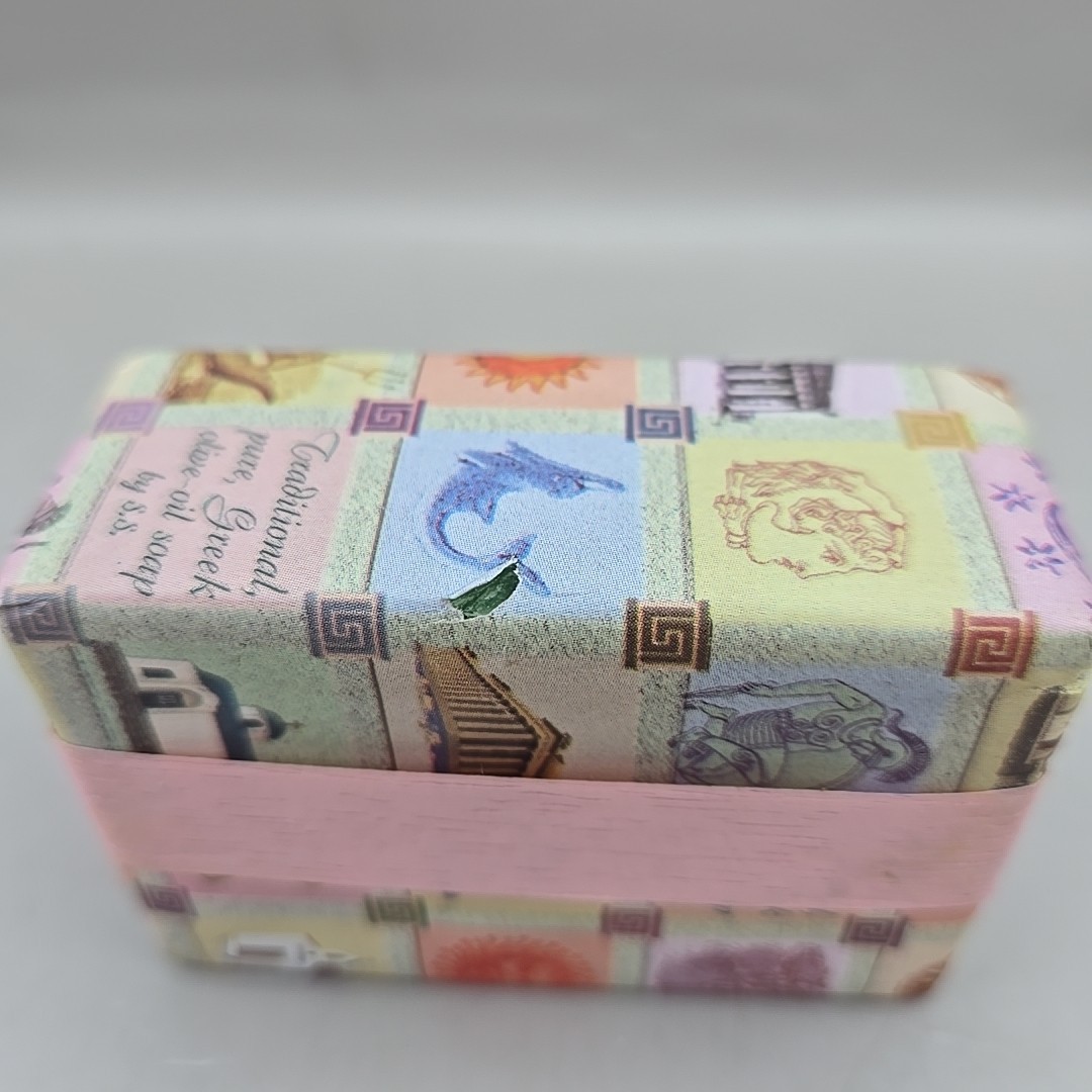 NEW Sealed Wrapped Traditional Pure Greek Olive-Oil Soap By S.S. W/ Greece Token