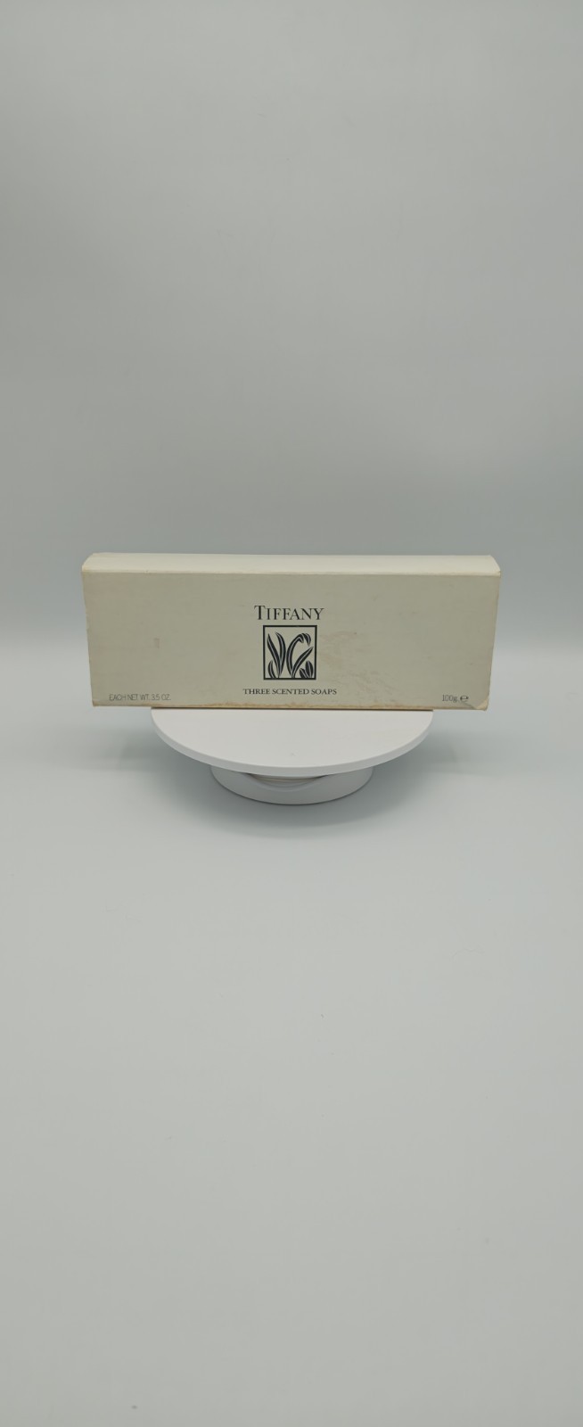 Vintage Tiffany & Co. 3 Scented Soaps Set American Flowers Meadows Woodlands NOS