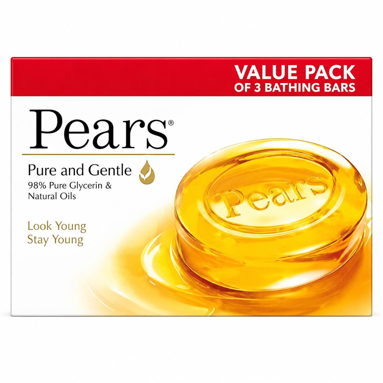 Pears Pure & Gentle Soap 3 x 125 g