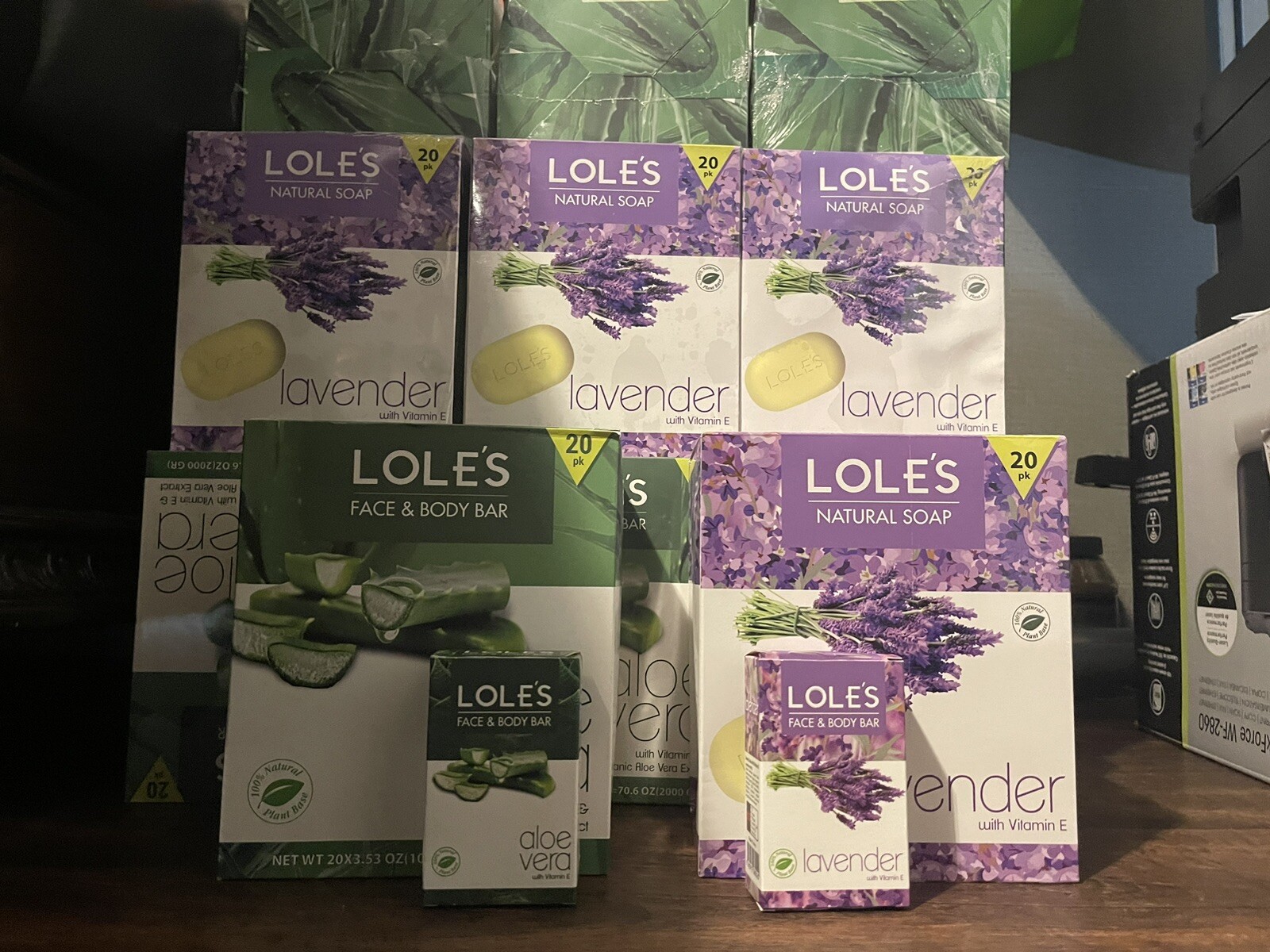 NEW LOLE’S Face & Body Bars Soap Lavender￼ W/ Vitamin E