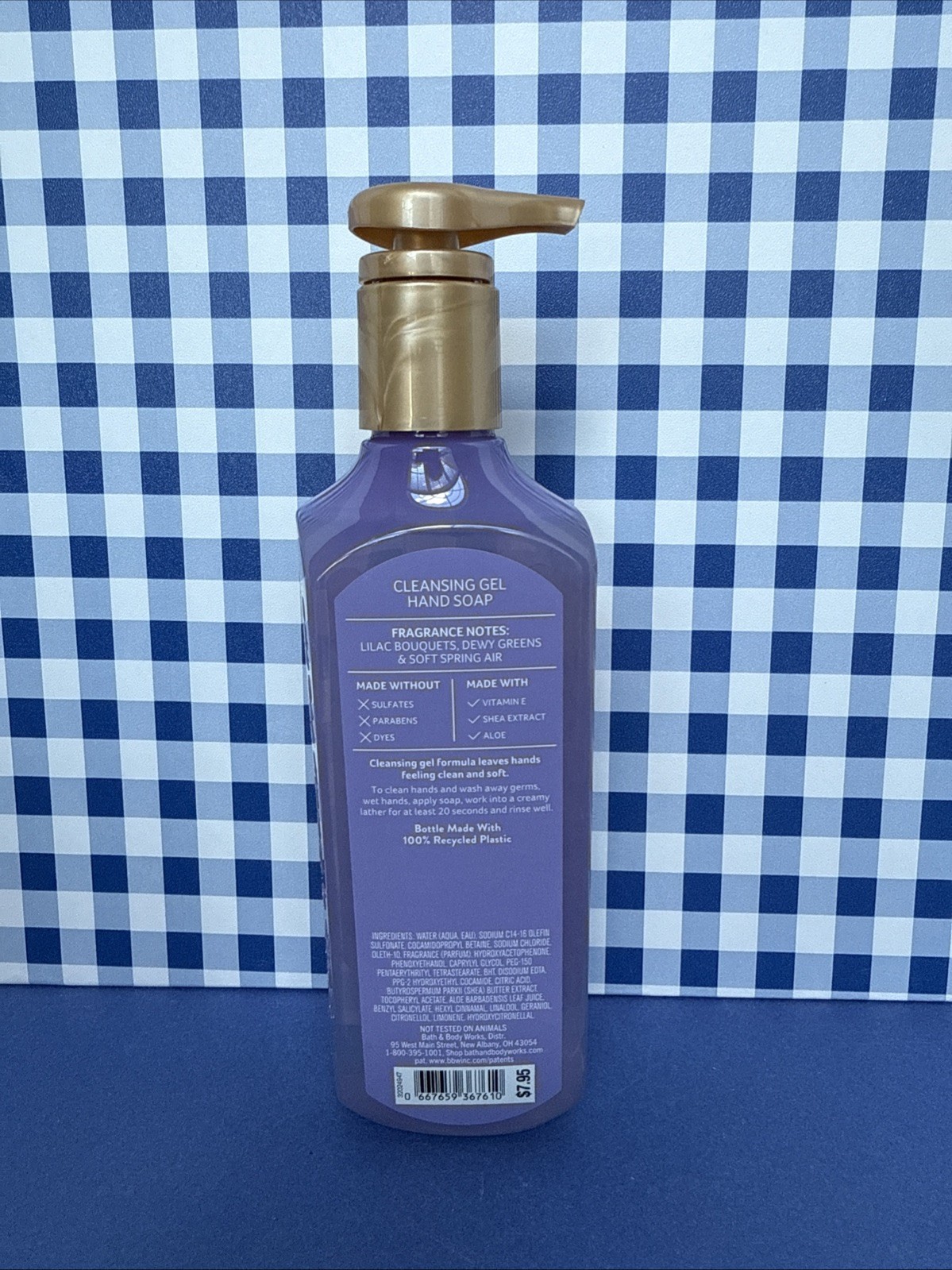 6X ~ Bath Body Works ~ FRESH CUT LILACS ~ Cleansing Gel Hand Soap