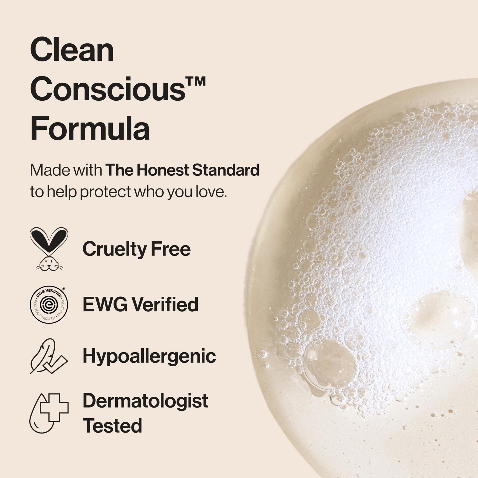 The Honest Company 2-in-1 Baby Shampoo & Body Wash, Fragrance-Free, Tear-Free,