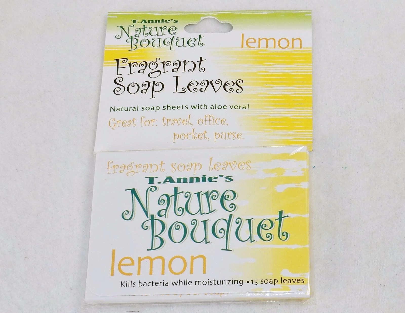Fragrant Soap Leaves, 75 ct ~ Assorted Colors & Scents, Pocket, Purse, or Travel