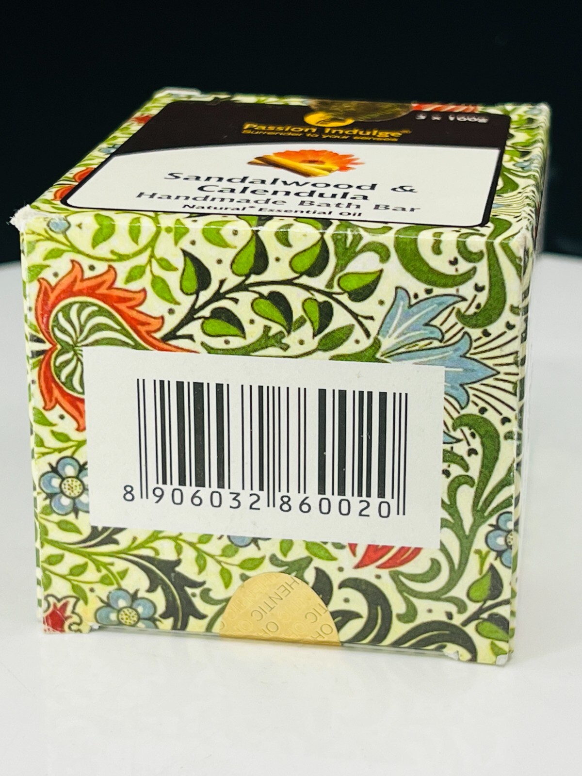 Passion Indulge Sandalwood & Calendula Handmade Bath Bar Pack of 3*100g(NIB)