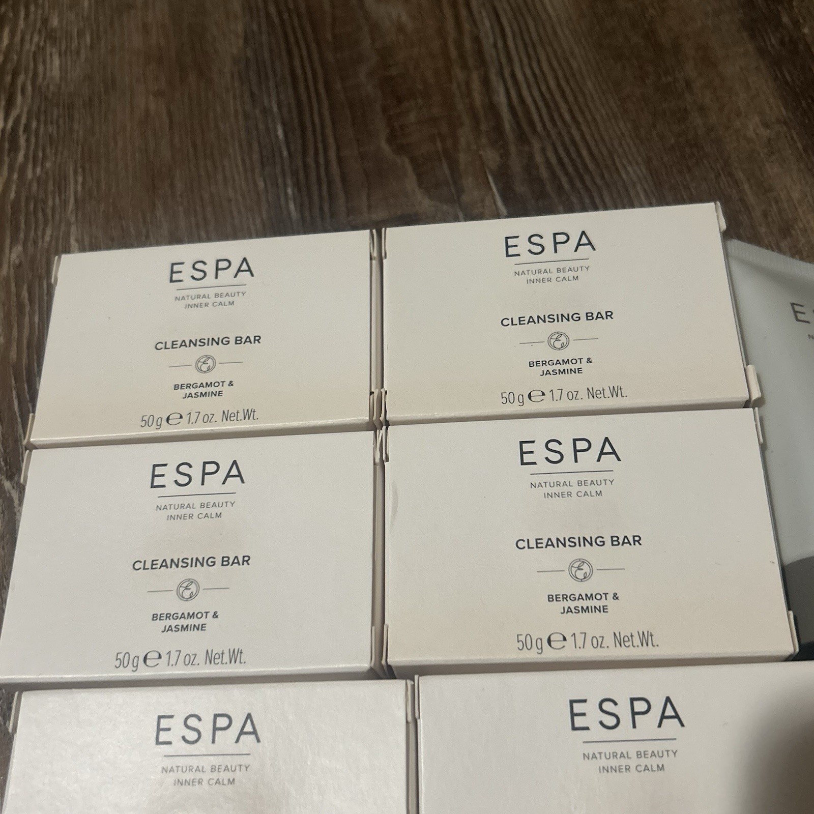 ESPA Bergamot Jasmine Bundle 8 Cleansing Bars + 4 Body Wash Luxury Soap New