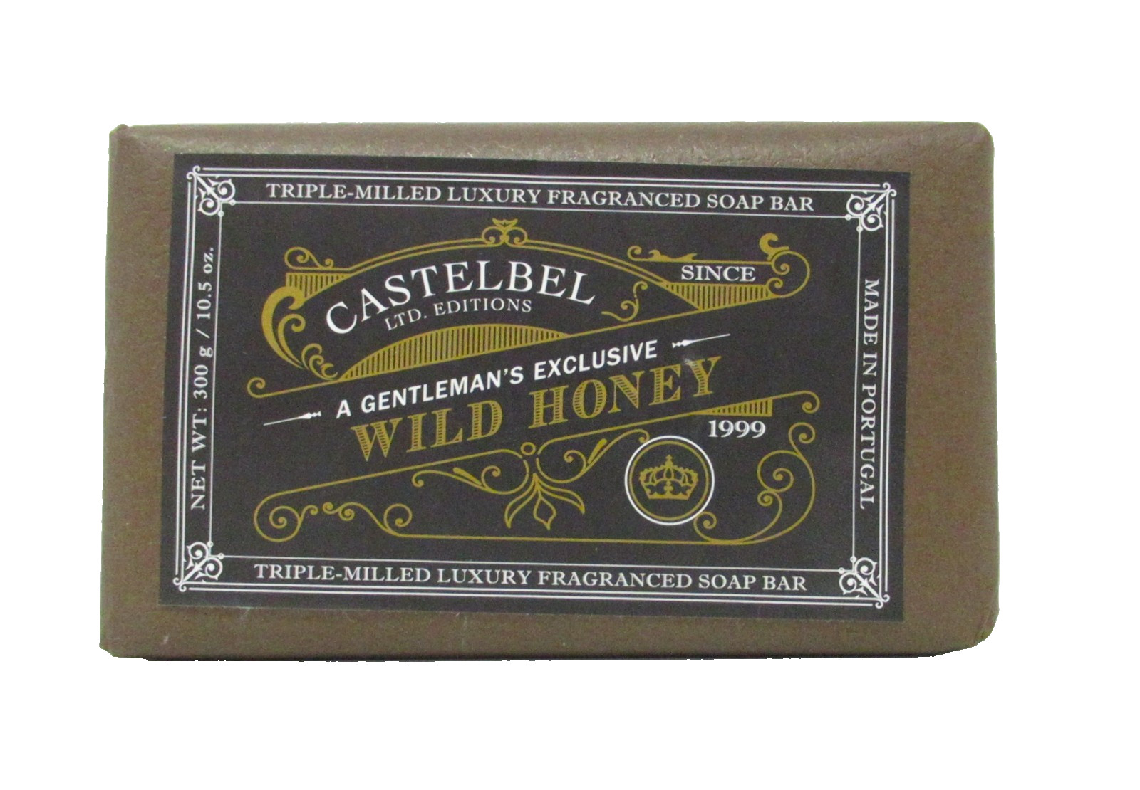 Castelbel Luxury Men’s Bath Bar Soap HONEY Scented Large 10.5oz LTD Editions