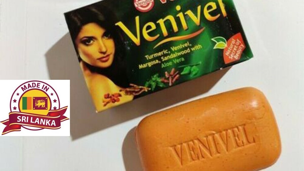 Vendol Venivel Soap Natural Herbal Beauty Skin Ayurvedic Sandalwood Turmeric 2Pc