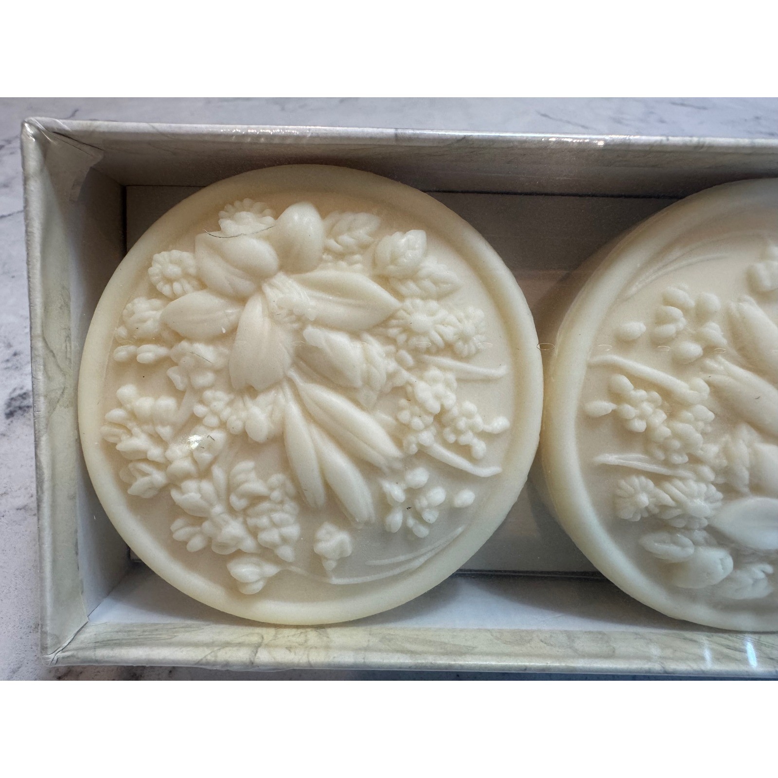 New Saponificio Artigianale Fiorentino Tuscan Lavender Soap Set of 3 Italy