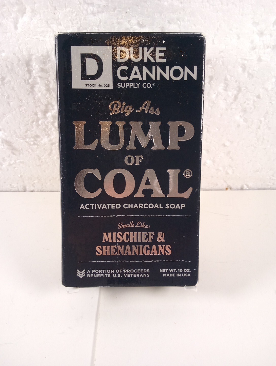 Duke 01HOLIDAYCOAL1 Charcoal Soap – 10oz