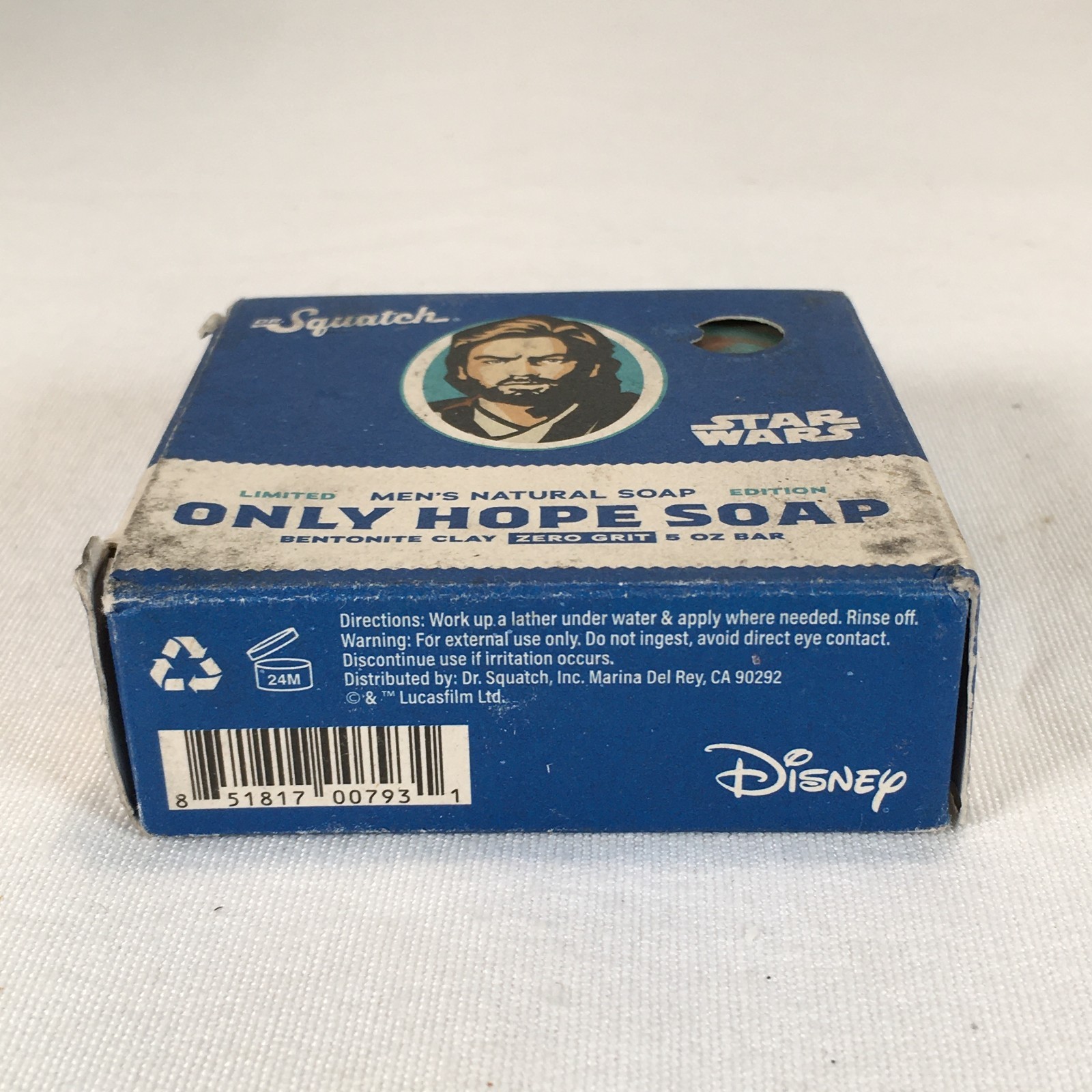 Dr. Squatch Star Wars Men’s Natural Soap – Only Hope Soap & Wisdom Wash 5oz