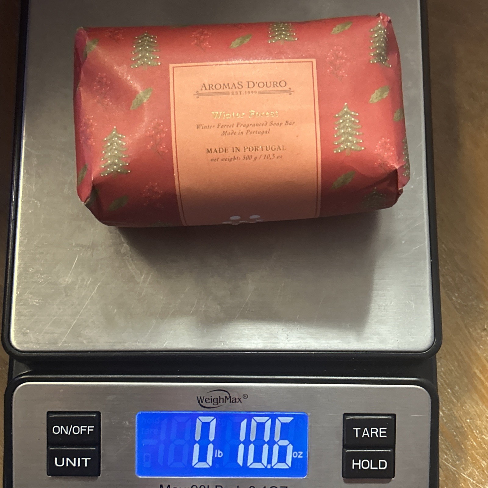 Aromas d’Ouro Winter Forest aromatic soap bar 10.5 Oz Portugal See Photos