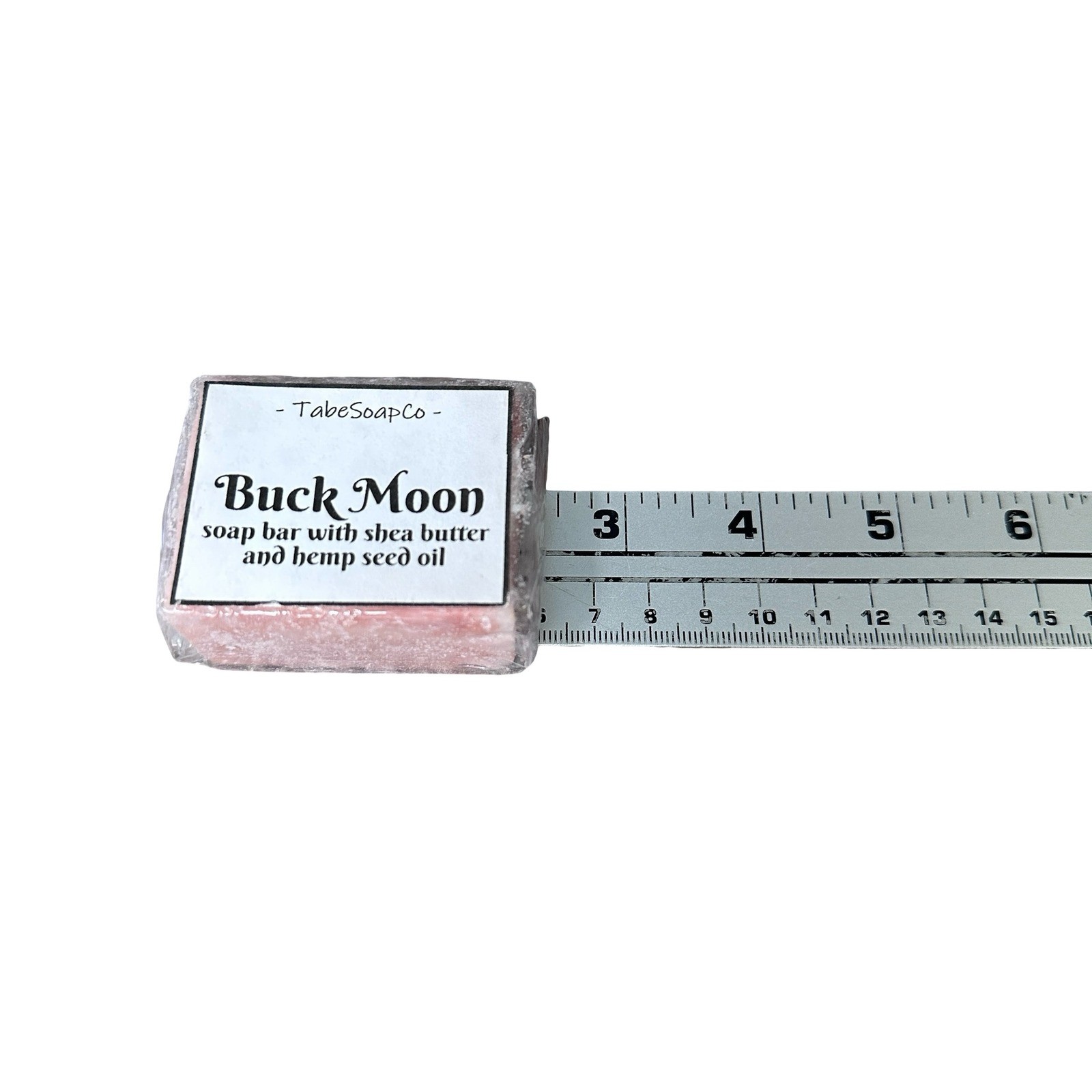 TabeSoapCo Buck Moon Handmade Soap Bar Shea Butter Hemp Seed Oil 2.5 oz