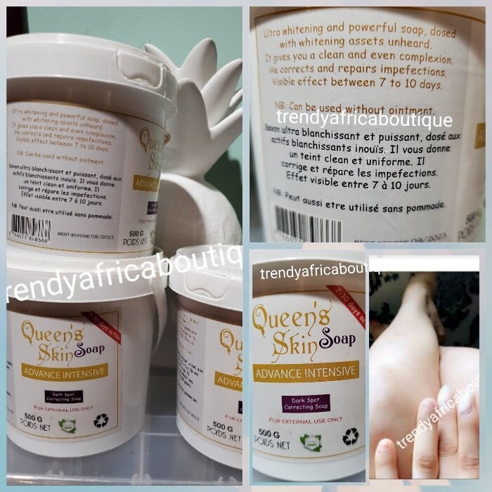 Queens Skin Advance whitenizer dark spots corrector soap. 500gx1 super 👌
