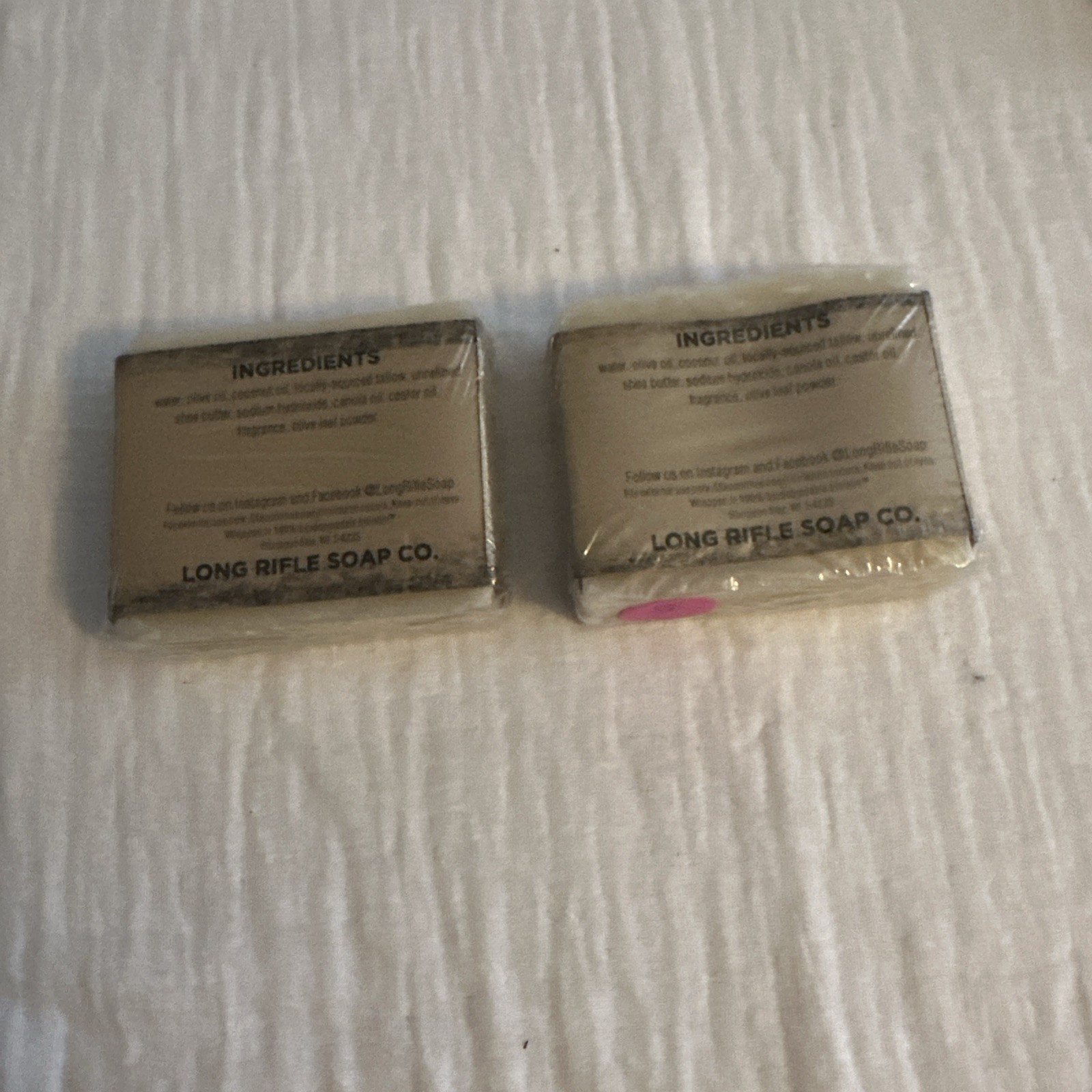 NEW Bath Soap Unopened Fancy masculine 5 Bars assort scents