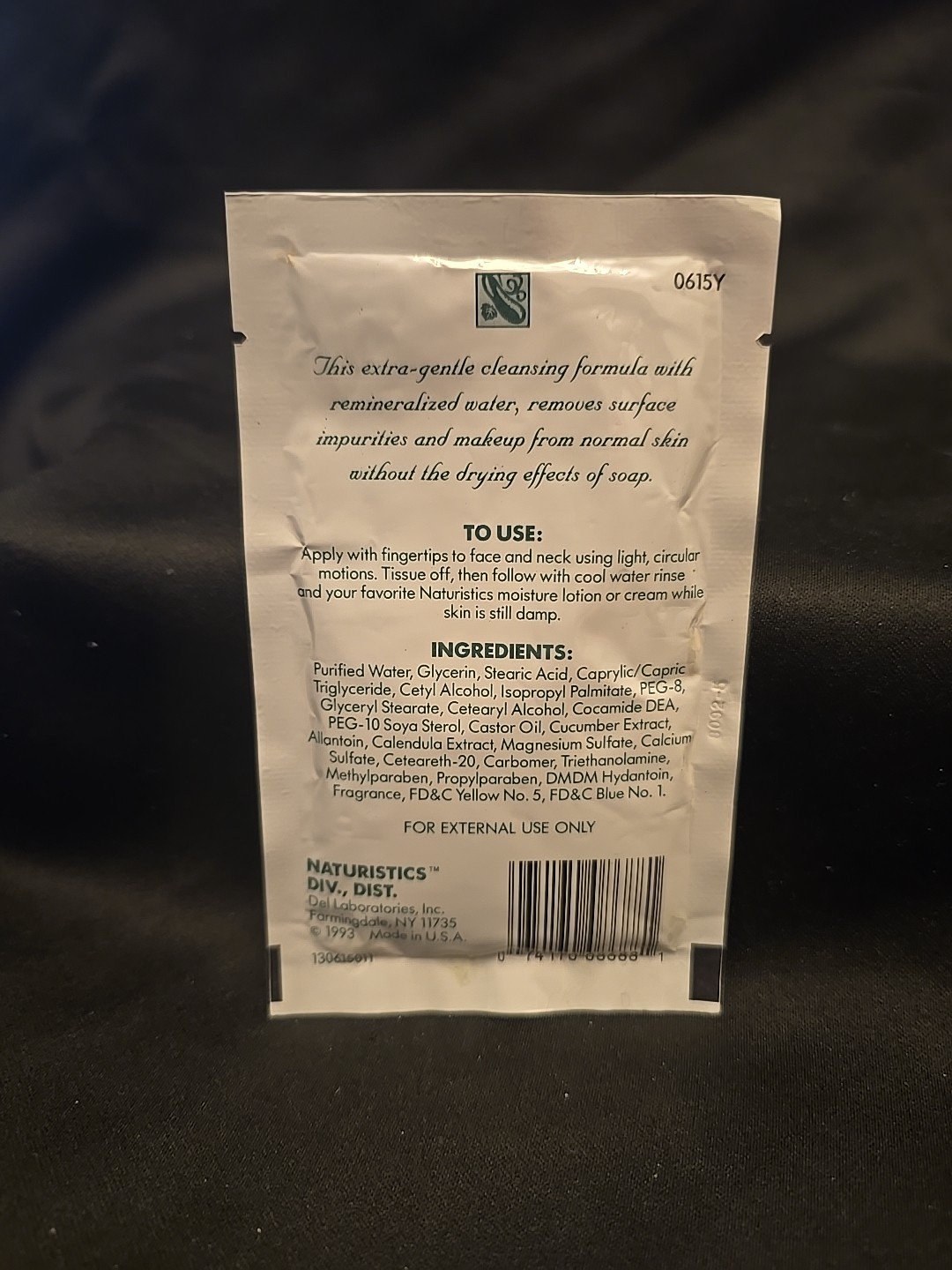 8 Lot Naturistics .75 oz Cucumber Facial Creansing Cream- Rare