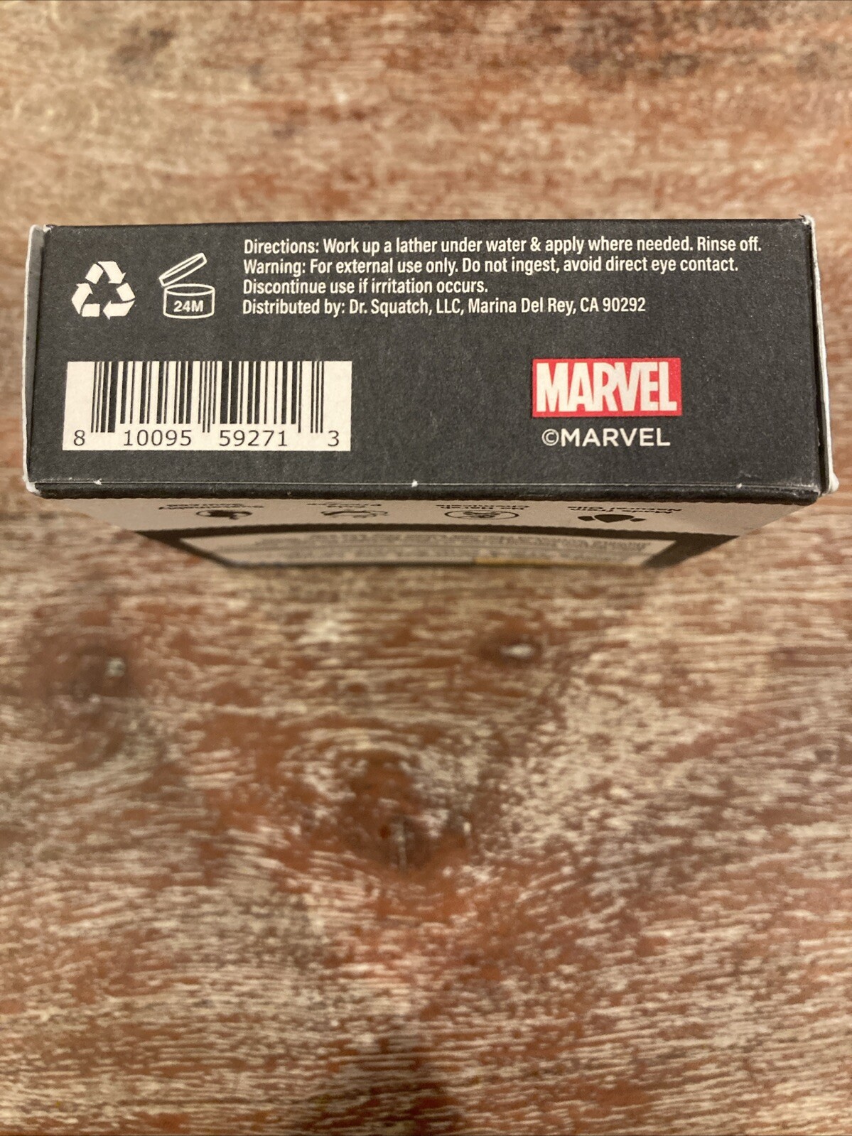 Dr. Squatch Divine Storm Thor Limited Edition Natural Soap Marvel Avengers NEW