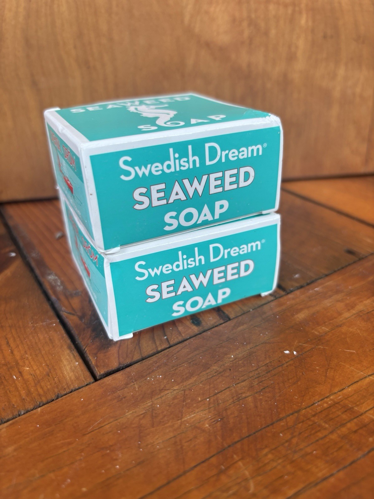 Swedish Dream Seaweed Soap 2 Bars / Boxes 4 oz., Vegan