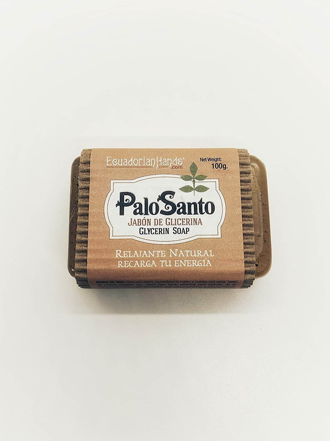 Palo Santo Glycerin Soap 100 gr,Ship From Miami