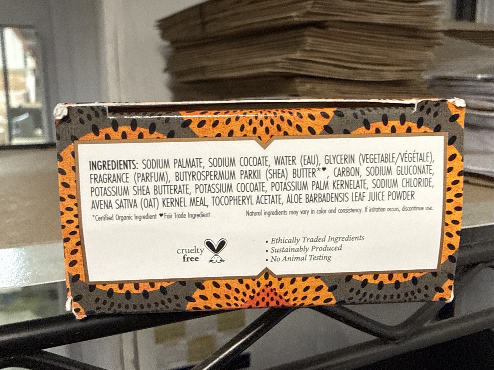 2 Pack -Nubian Heritage – Detoxifying & Balancing African Black Soap Bar – 5 oz.