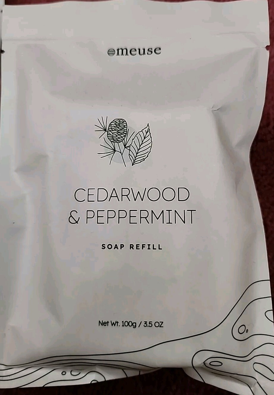 Meuse Refill Soap Pack -Cedarwood & Peppermint