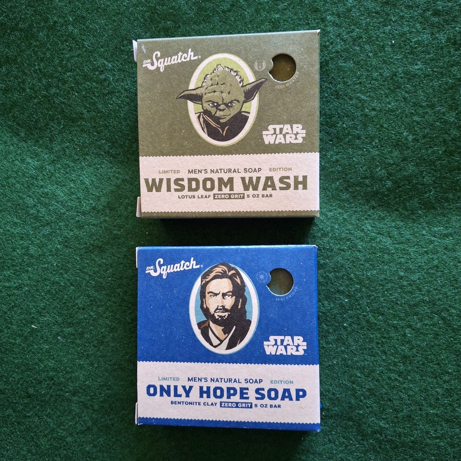 Star Wars Dr Squatch Limited Edition Natural Soap 4-Bar Set