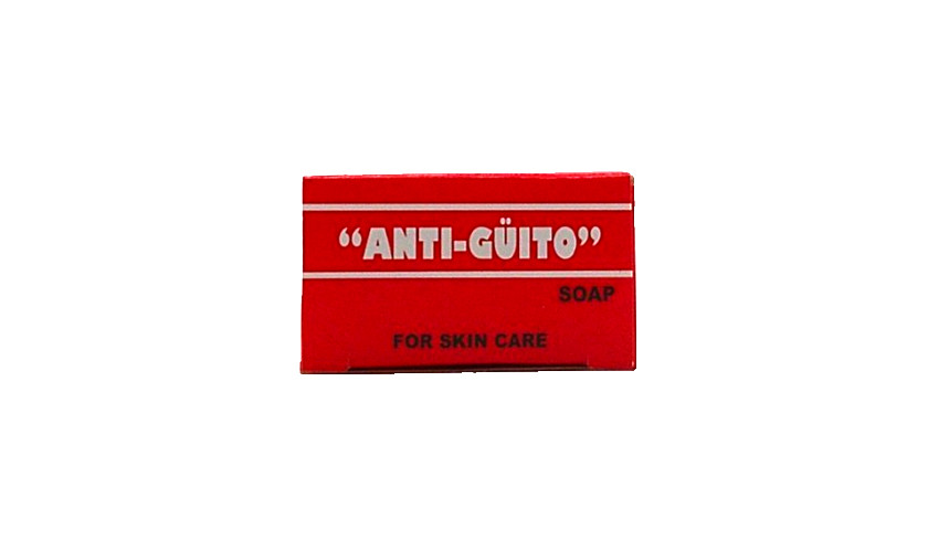 (Pack of 2) Anti-Güito Bar Soap for Skin Care Natural Botanical Formula, 3.1 oz