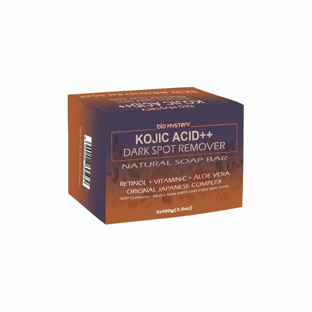 Kojic Acid Natural Soap Retinol, Aloe vera, Turmeric 2x 100g -Fast Ship & Free