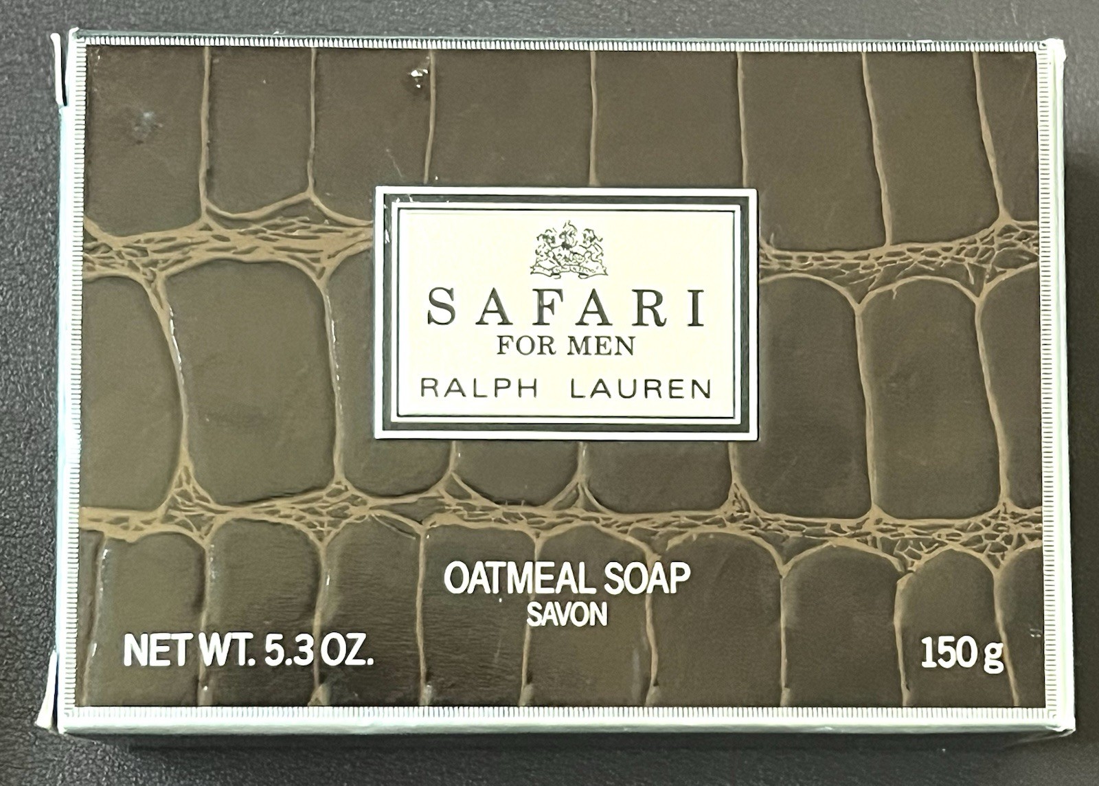 Ralph Lauren SAFARI For Men Oatmeal Soap 5.3 oz / 150 g – New in Box