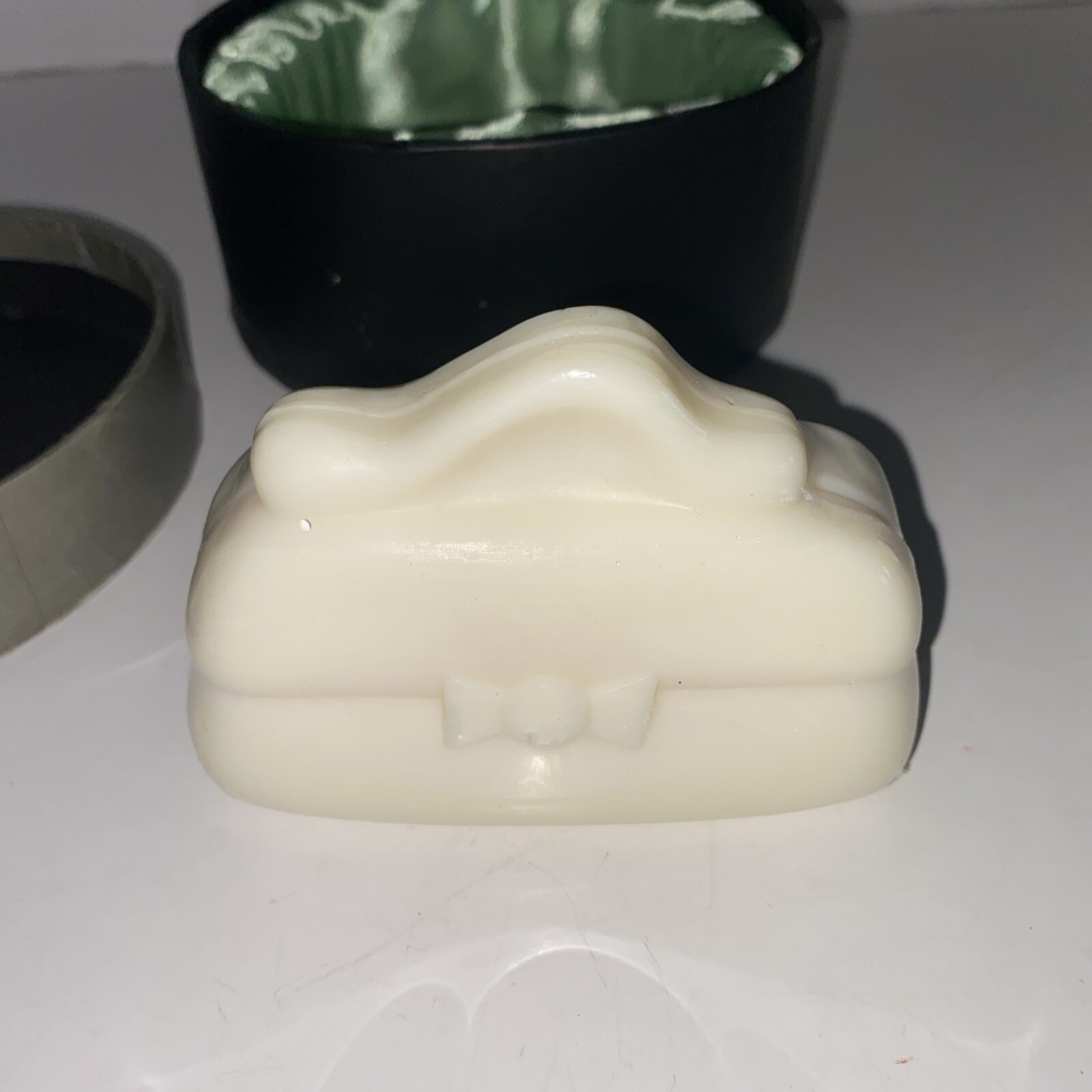 Vintage Retail Therapy French Milled Soap “Satin” Scented Evening Shaped Purse