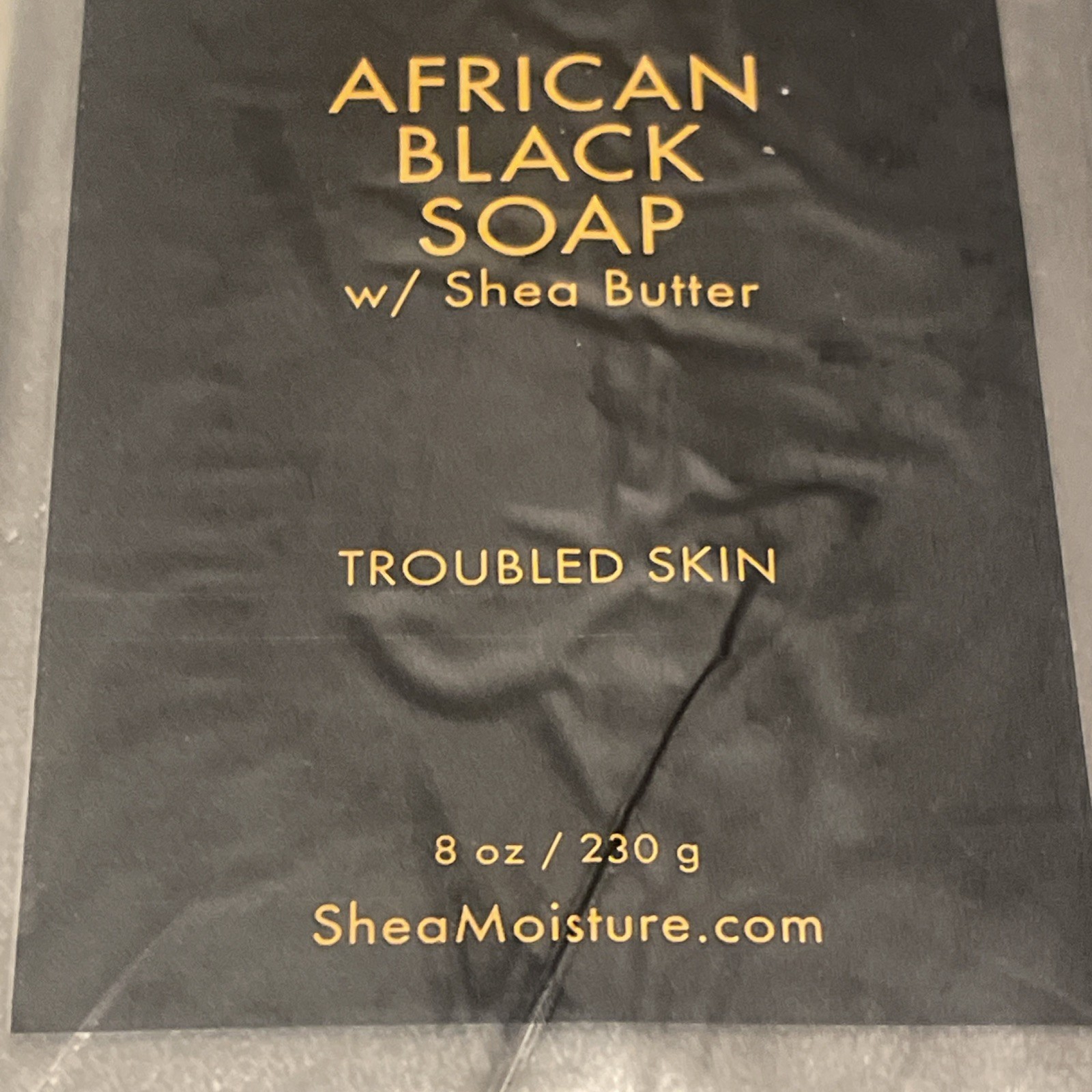 (4) Shea Moisture African Black Soap W/ Shea Butter For Troubled Skin 8 oz